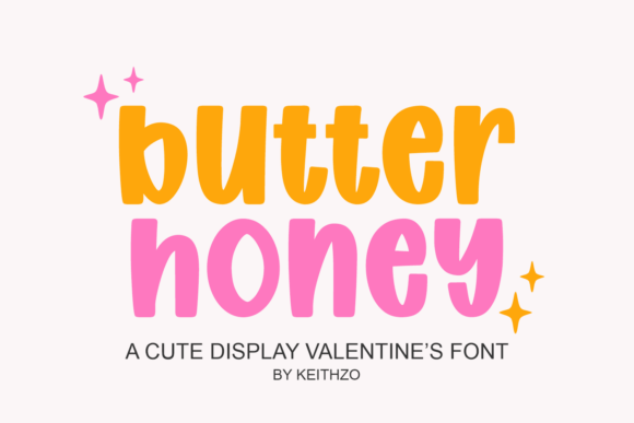Butter Honey: The Sweetest Display Typeface for Your Designs