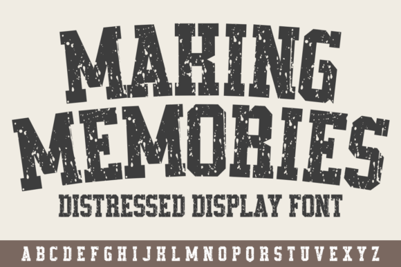 Capturing Tradition and Strength: The Power of the Making Memories Font