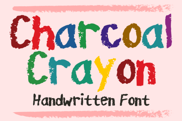 Charcoal Crayon: The Playful Handwritten Font for Modern Design
