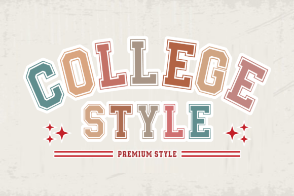 Collegestyle Regular: A Bold Typography Guide