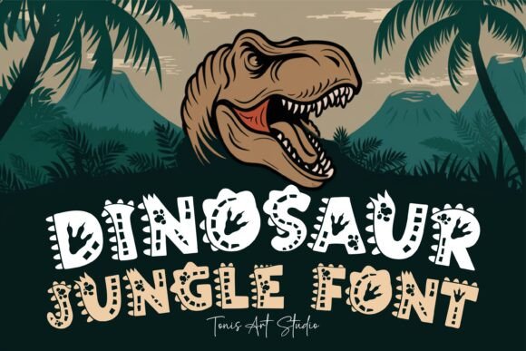 Dinosaur Jungle: A Guide to Using the Perfect Prehistoric Typeface