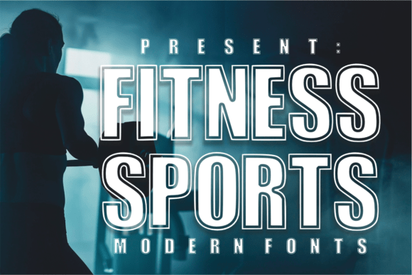 Fitness Sport: A Commanding Typeface for High-Impact Branding