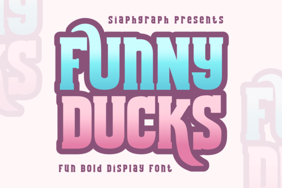 Funny Ducks: The Bold Typography Revolutionizing Sarcastic Branding and Print-on-Demand