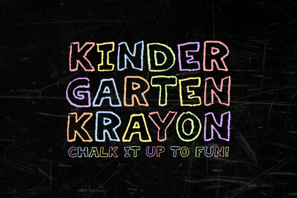 Kindergarten Krayon: Strategic Design with a Playful Edge