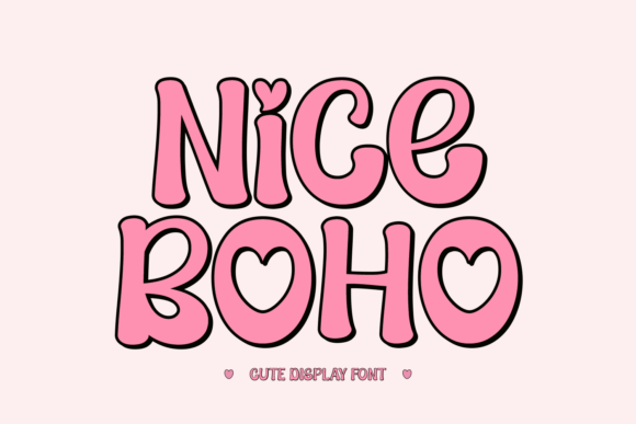 Nice Boho: A Typography Style That Captures Free-Spirited Elegance