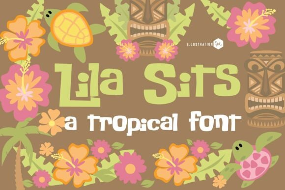 Pn Lila Sits Fn: A Tropical Font Guide