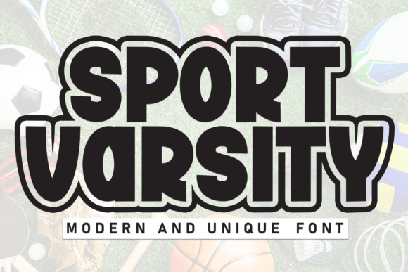 Sport Varsity: The Modern Typography Solution for Friendly Branding