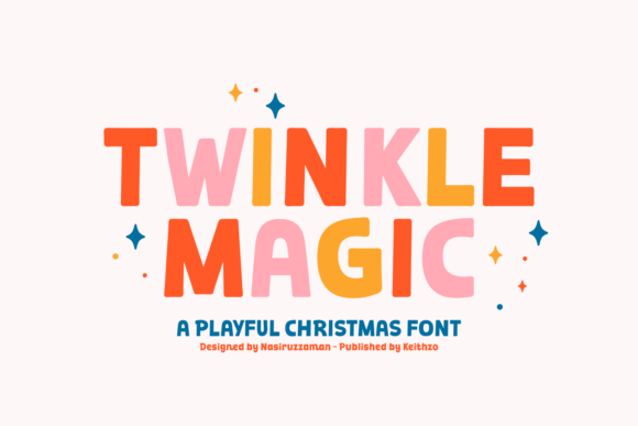 Twinkle Magic: Elevating Festive Branding with Bold, Enchanting Typography