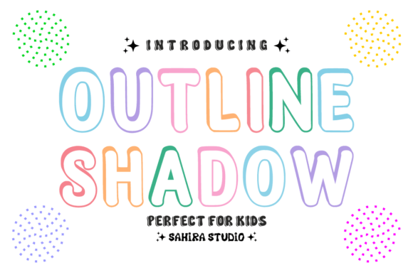 Understanding Outline Shadow Font: A Playful and Versatile Typeface for Creative Design