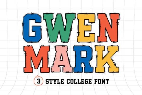 Unlocking Creative Potential with Gwen Mark: The Ultimate Varsity Grunge Font