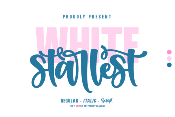White Starlest: A Dual-Style Typography Evaluation