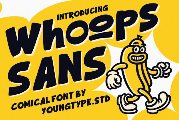 Whoops Sans: A Playful Font That Brings Energy and Fun to Design